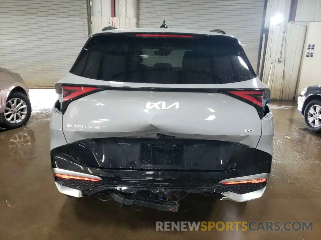 6 fotografías del automóvil dañado 5XYK5CDF3SG251120 KIA SPORTAGE 2025