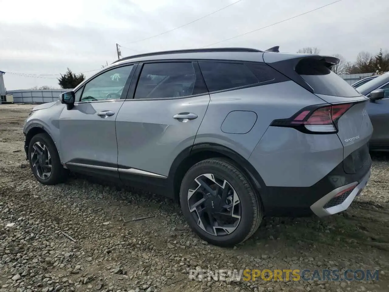2 fotografías del automóvil dañado 5XYK5CDF5SG261891 KIA SPORTAGE 2025