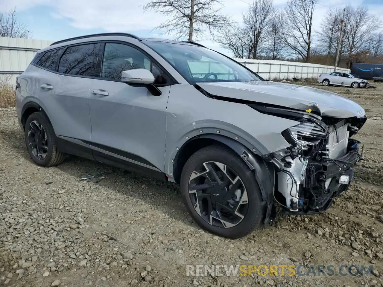 4 fotografías del automóvil dañado 5XYK5CDF5SG261891 KIA SPORTAGE 2025