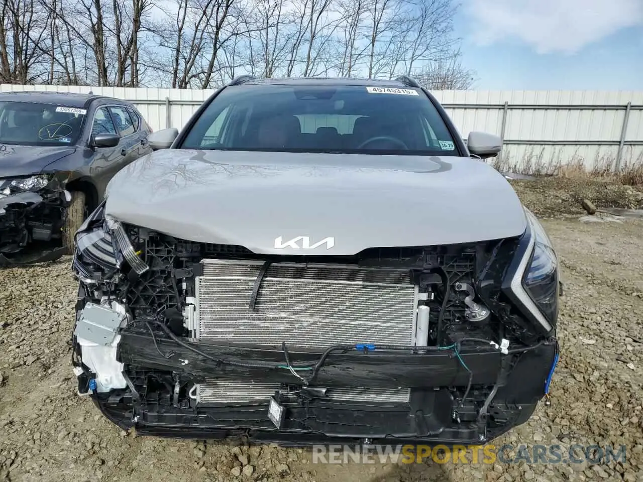 5 fotografías del automóvil dañado 5XYK5CDF5SG261891 KIA SPORTAGE 2025