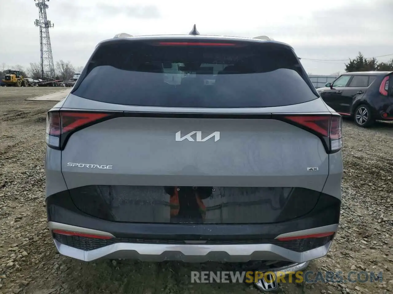 6 fotografías del automóvil dañado 5XYK5CDF5SG261891 KIA SPORTAGE 2025