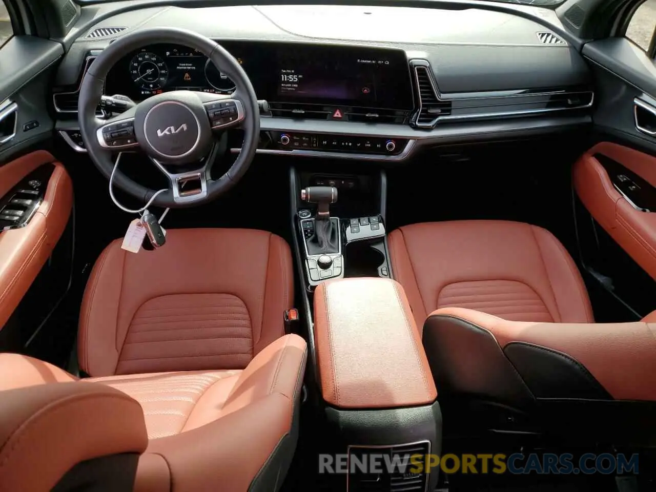 8 fotografías del automóvil dañado 5XYK5CDF5SG261891 KIA SPORTAGE 2025