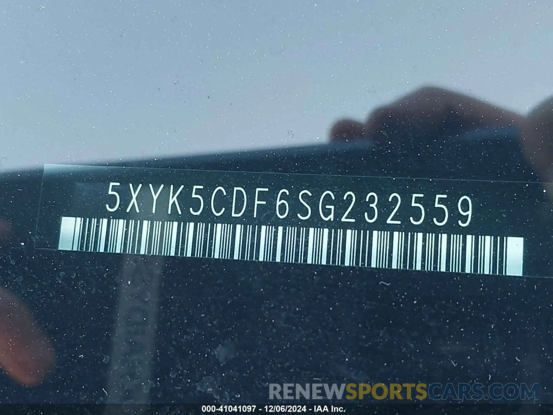 9 fotografías del automóvil dañado 5XYK5CDF6SG232559 KIA SPORTAGE 2025