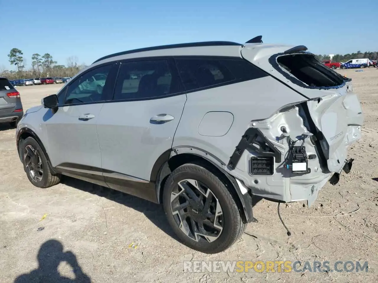 2 fotografías del automóvil dañado 5XYK5CDFXSG256282 KIA SPORTAGE 2025