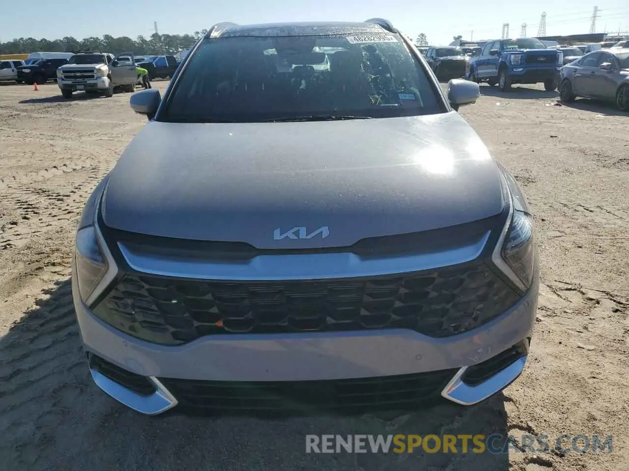 5 fotografías del automóvil dañado 5XYK5CDFXSG256282 KIA SPORTAGE 2025