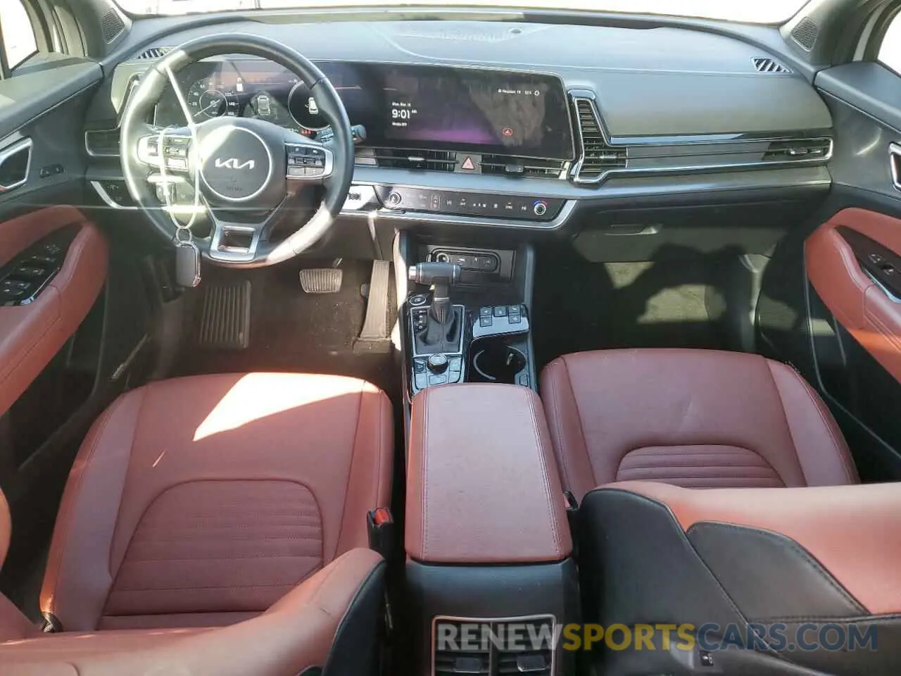 8 fotografías del automóvil dañado 5XYK5CDFXSG256282 KIA SPORTAGE 2025