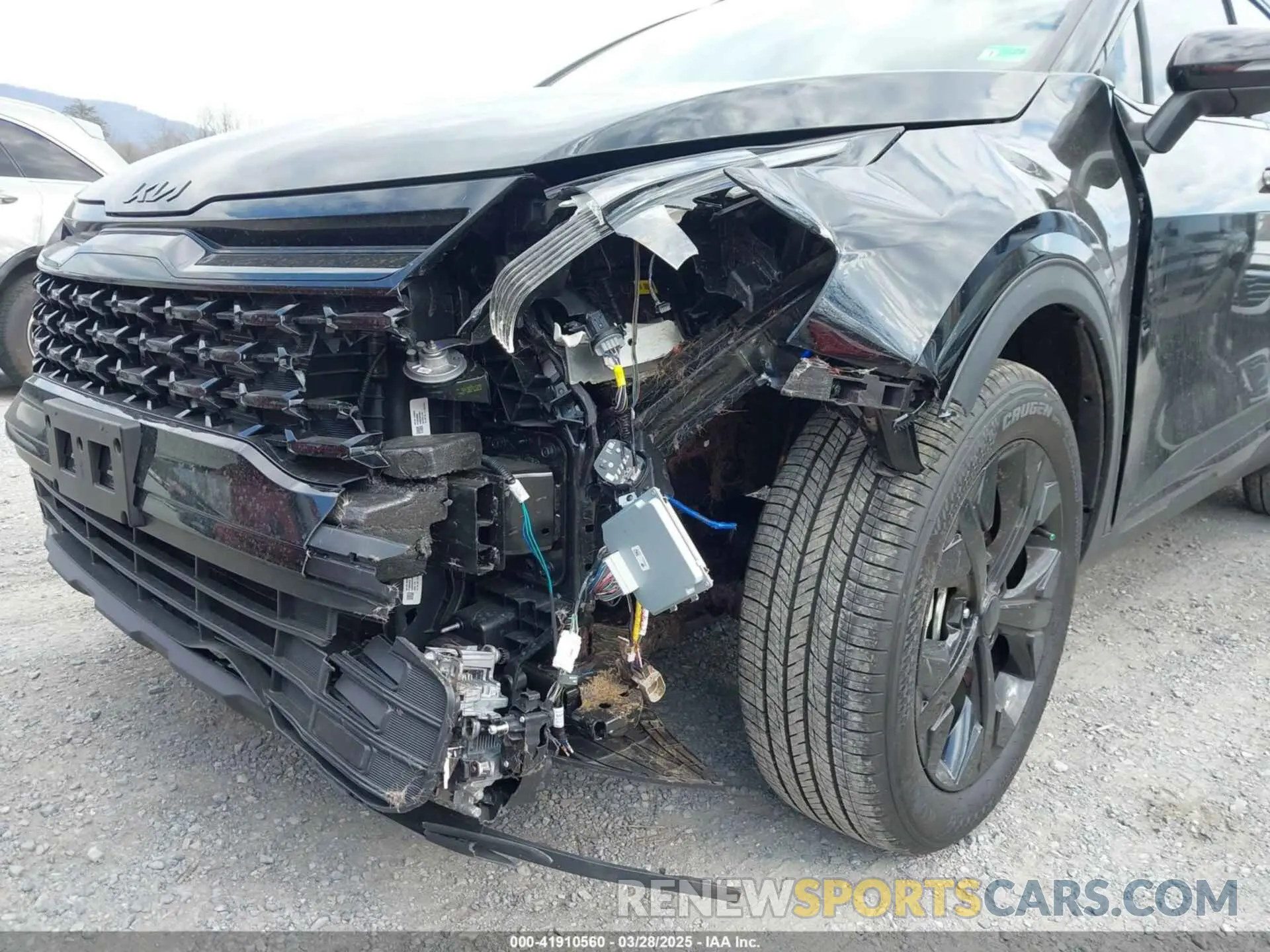 18 fotografías del automóvil dañado 5XYK6CDF3SG293512 KIA SPORTAGE 2025