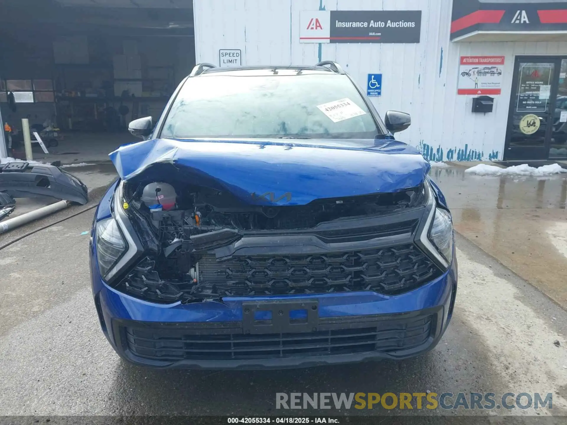 6 fotografías del automóvil dañado 5XYK6CDF6SG252243 KIA SPORTAGE 2025