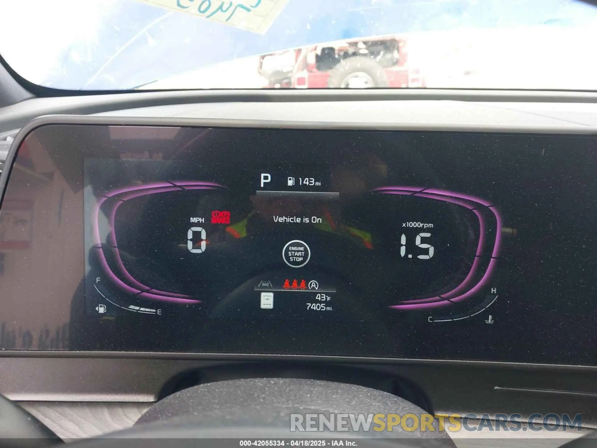 7 fotografías del automóvil dañado 5XYK6CDF6SG252243 KIA SPORTAGE 2025