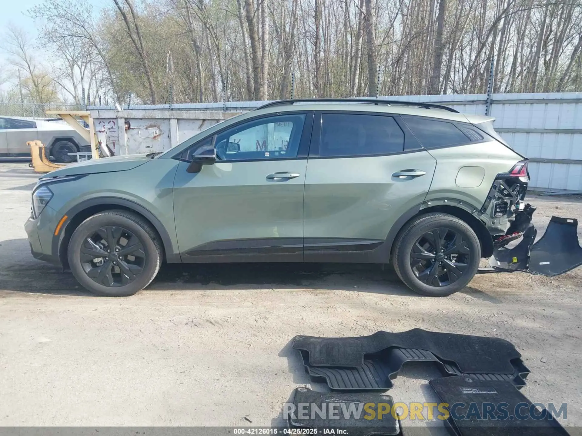 14 fotografías del automóvil dañado 5XYK6CDF6SG278633 KIA SPORTAGE 2025