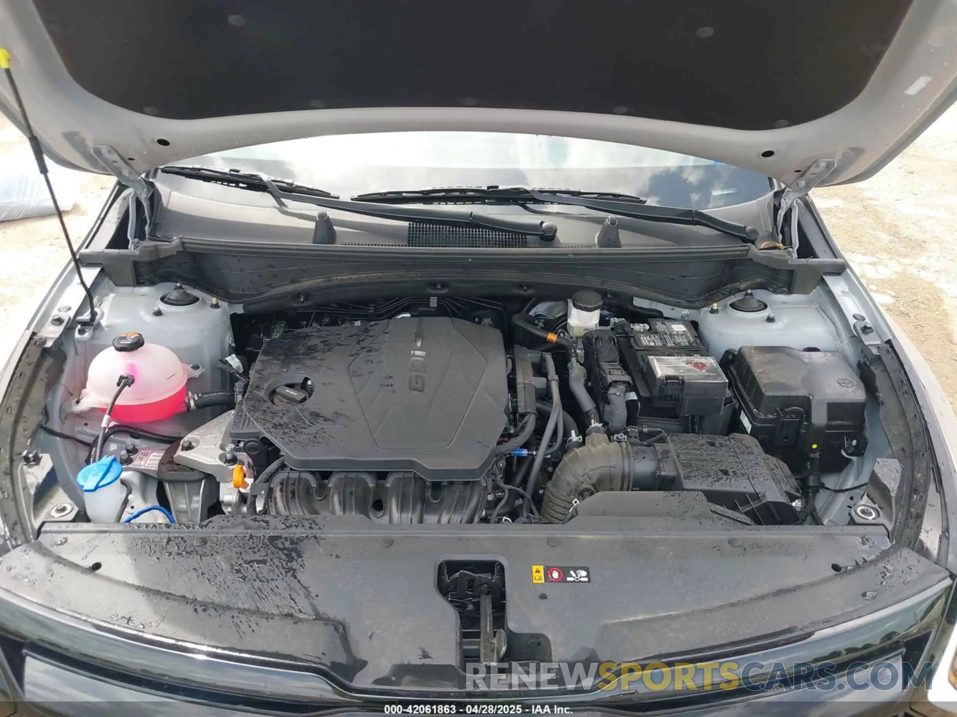 10 fotografías del automóvil dañado 5XYK6CDF8SG262594 KIA SPORTAGE 2025