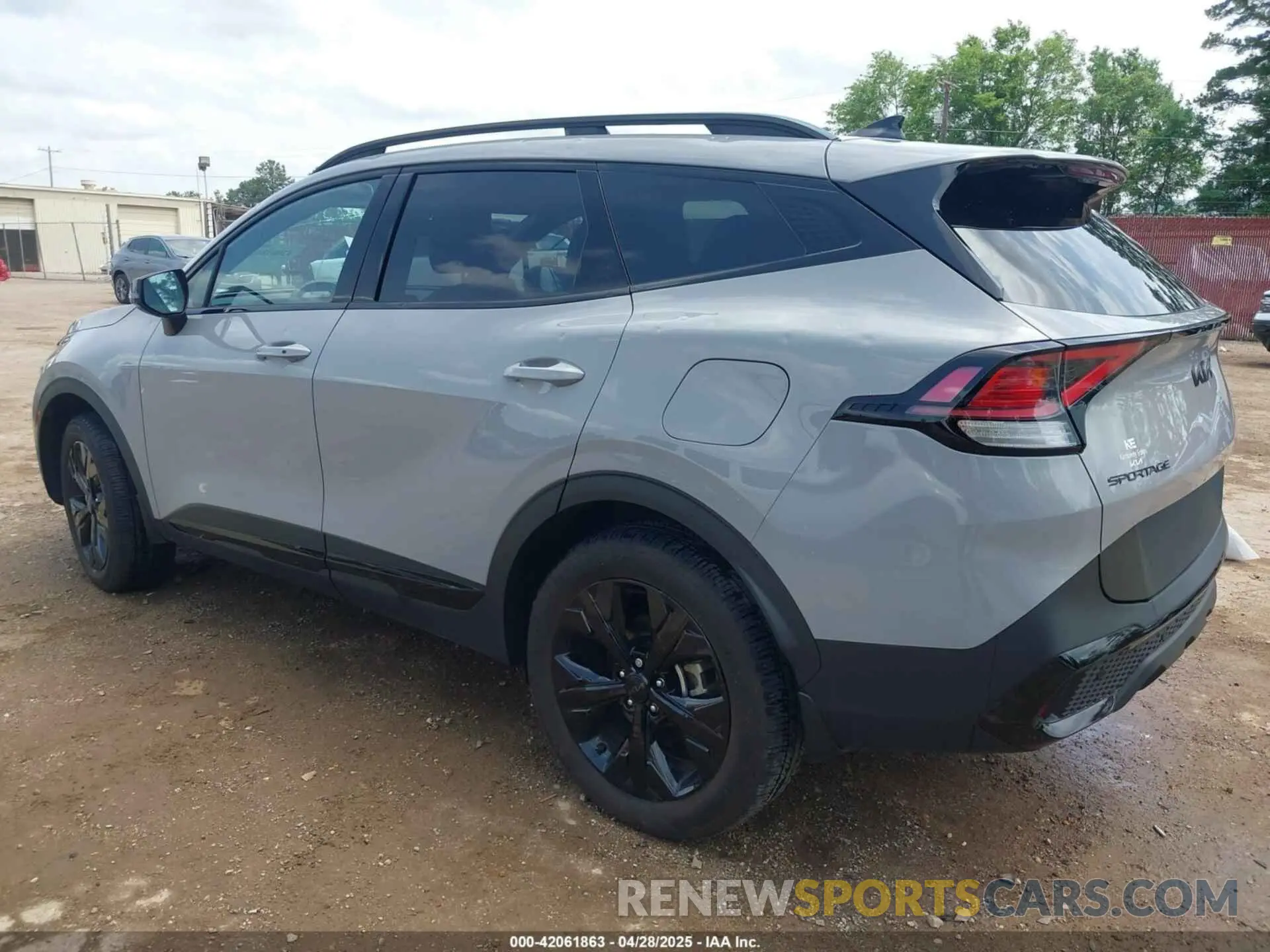 3 fotografías del automóvil dañado 5XYK6CDF8SG262594 KIA SPORTAGE 2025