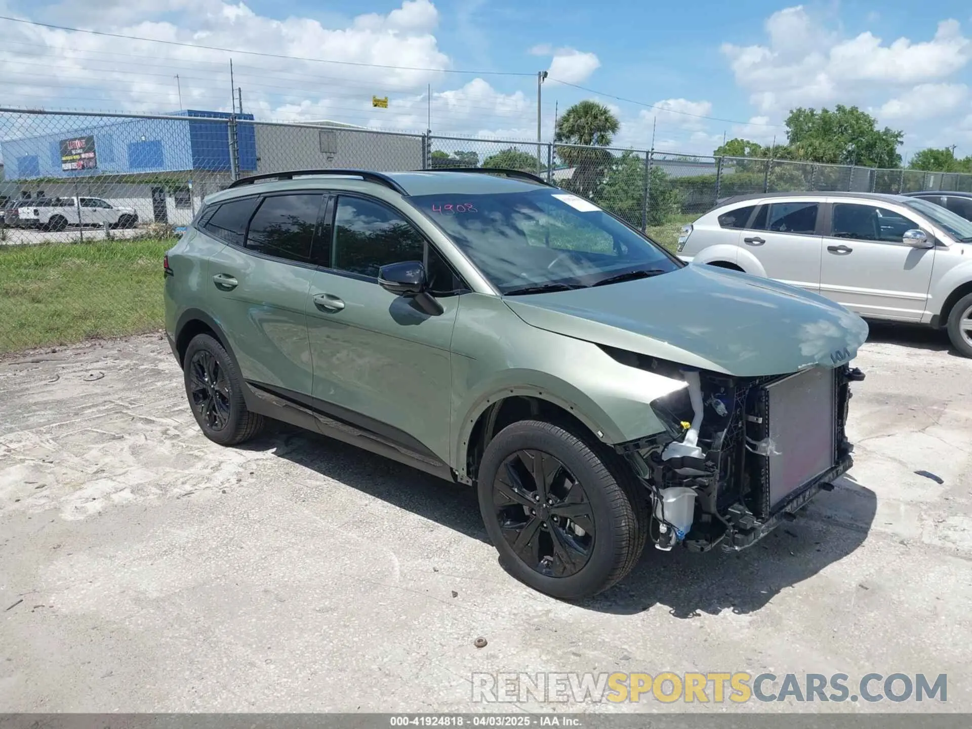1 fotografías del automóvil dañado 5XYK6CDF9SG247327 KIA SPORTAGE 2025