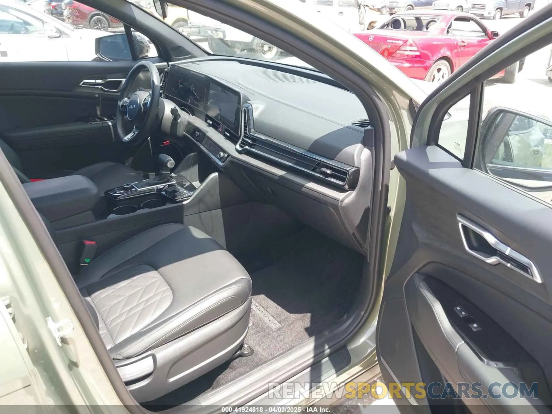 5 fotografías del automóvil dañado 5XYK6CDF9SG247327 KIA SPORTAGE 2025