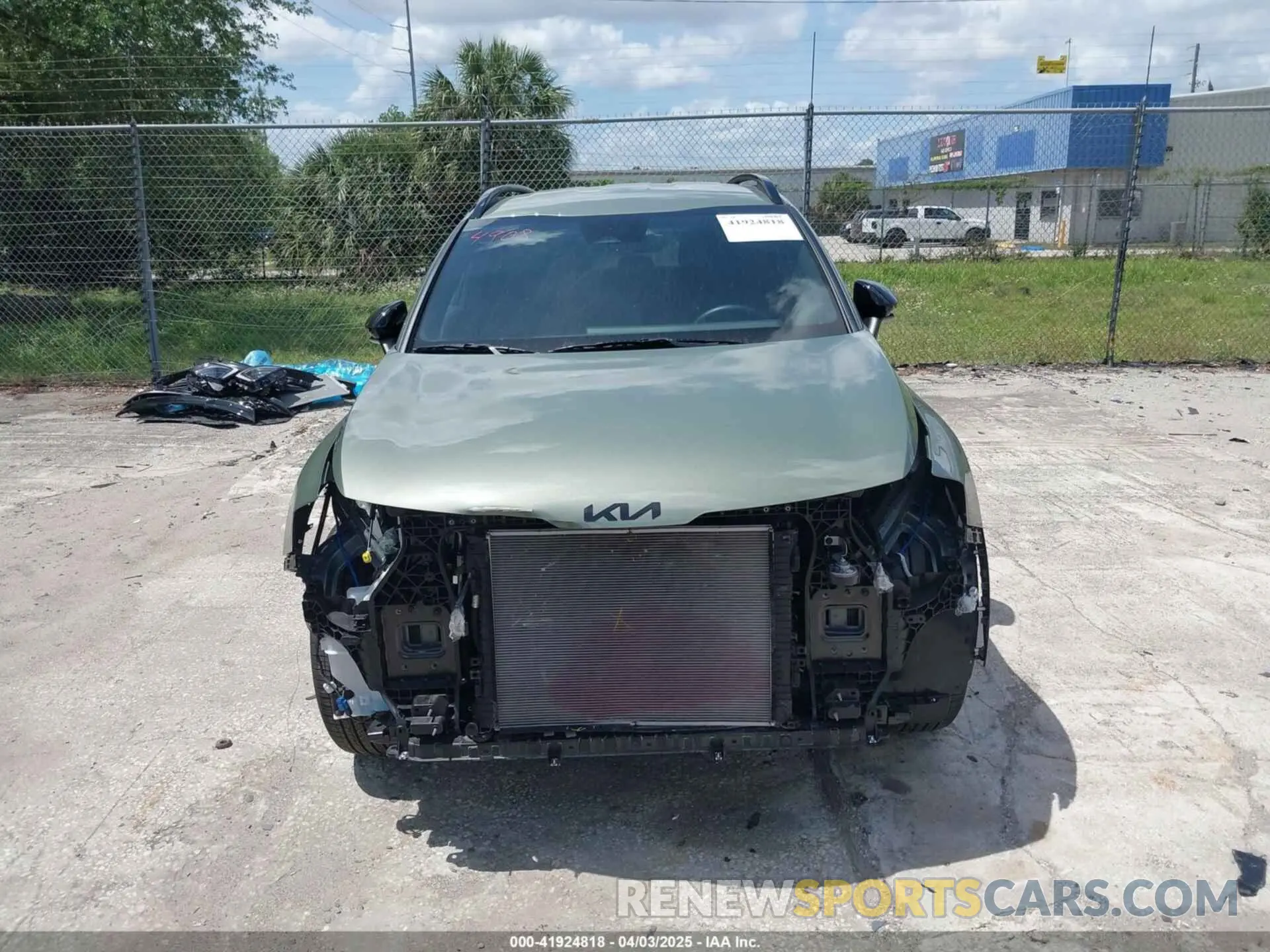 6 fotografías del automóvil dañado 5XYK6CDF9SG247327 KIA SPORTAGE 2025
