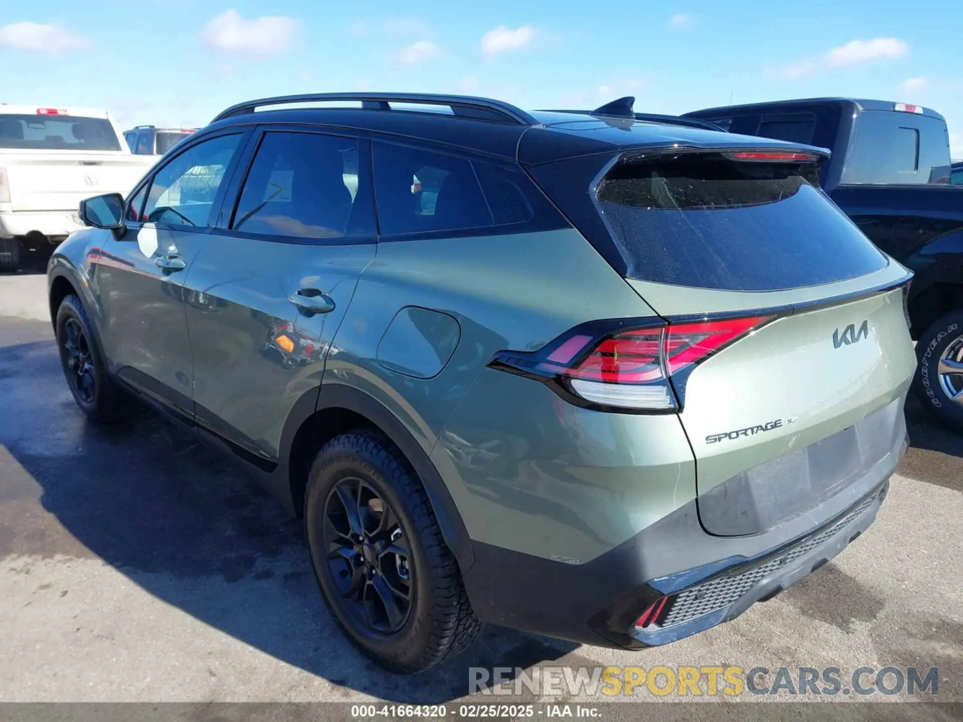 3 fotografías del automóvil dañado 5XYK7CDF9SG271284 KIA SPORTAGE 2025