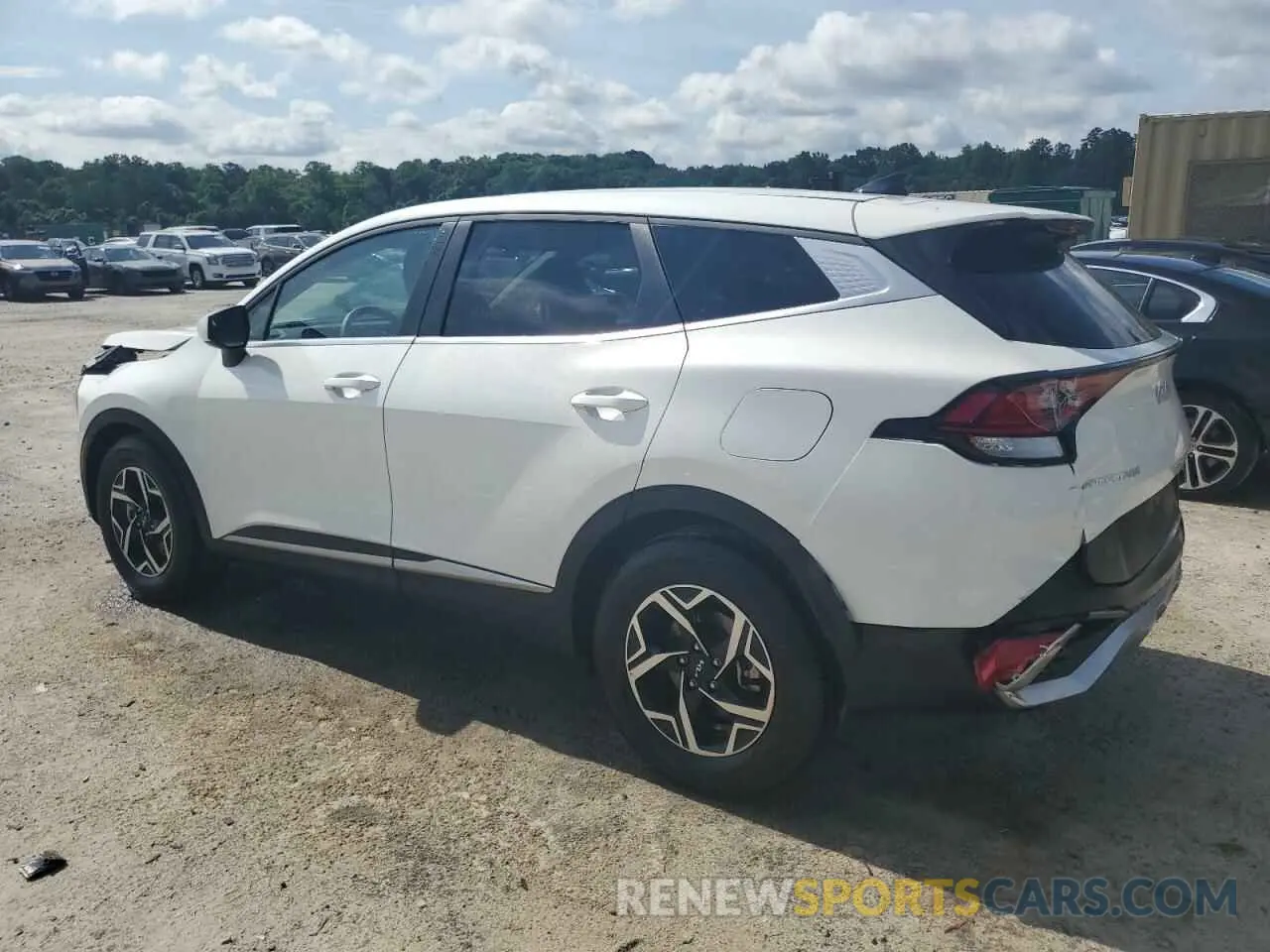 2 fotografías del automóvil dañado KNDPU3DF1S7345437 KIA SPORTAGE 2025