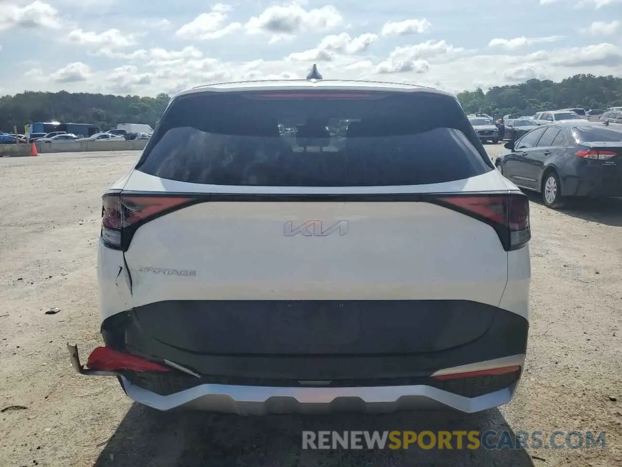 6 fotografías del automóvil dañado KNDPU3DF1S7345437 KIA SPORTAGE 2025