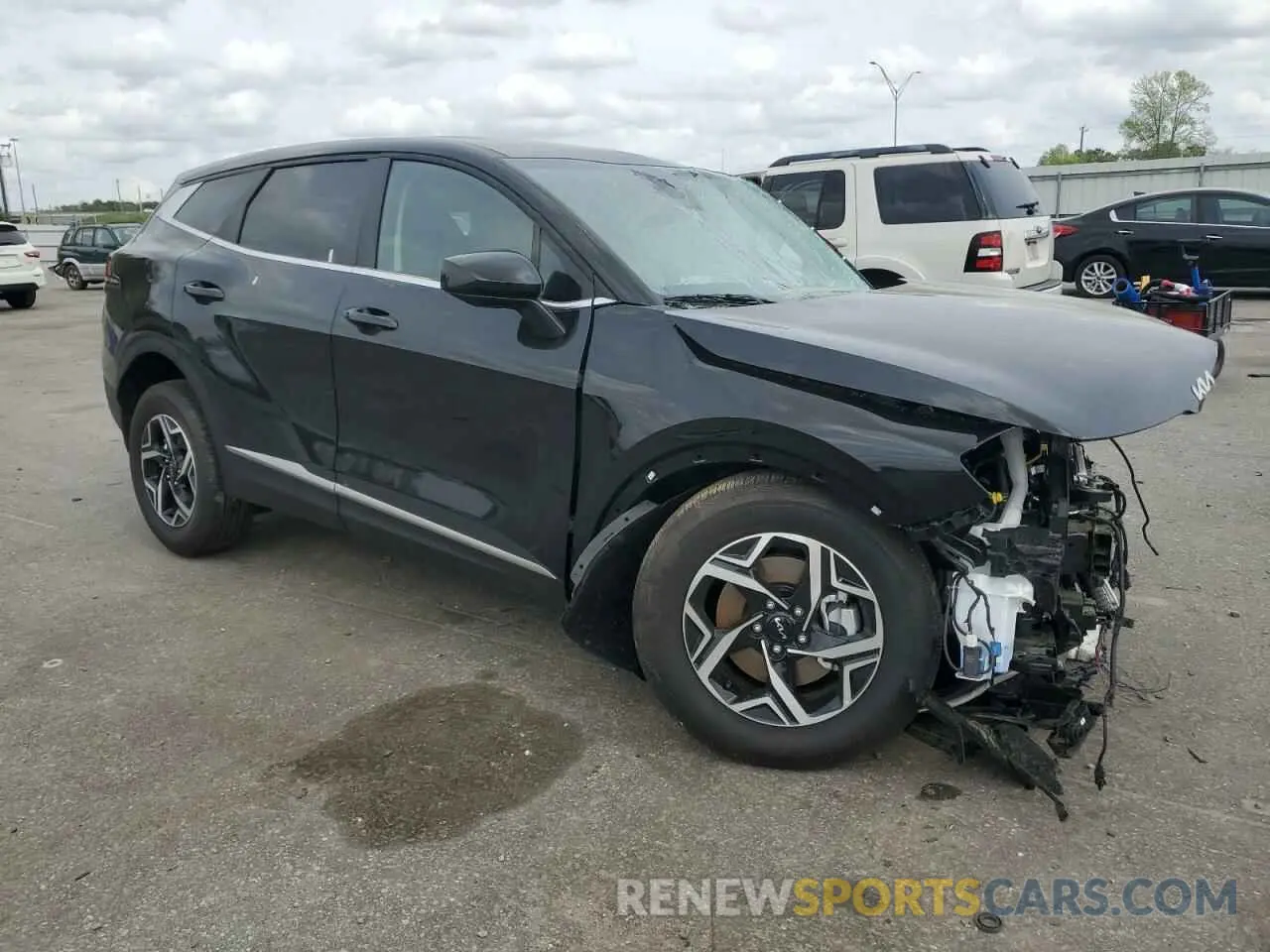 4 fotografías del automóvil dañado KNDPU3DF1S7386943 KIA SPORTAGE 2025