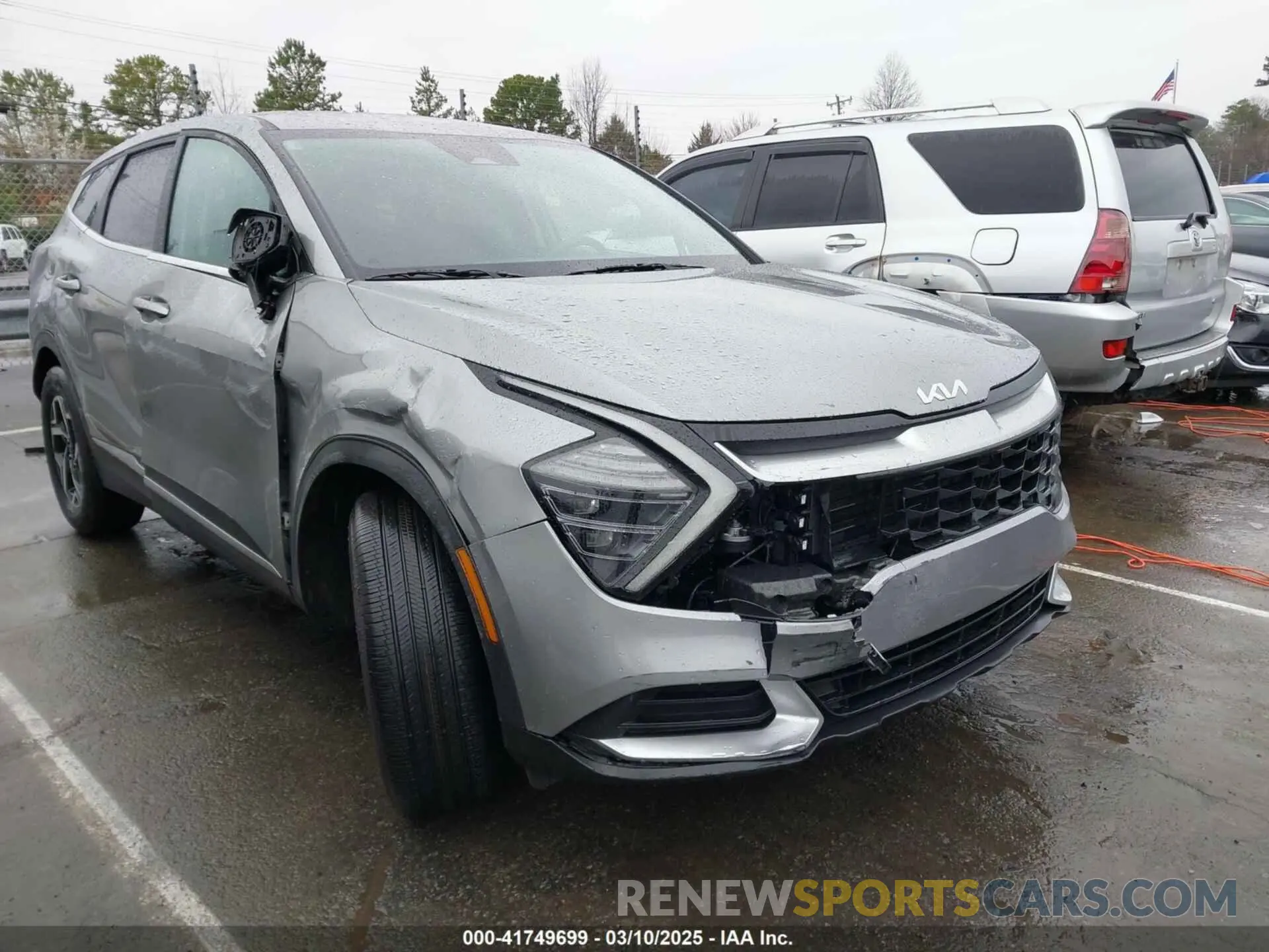 1 fotografías del automóvil dañado KNDPU3DF5S7343884 KIA SPORTAGE 2025