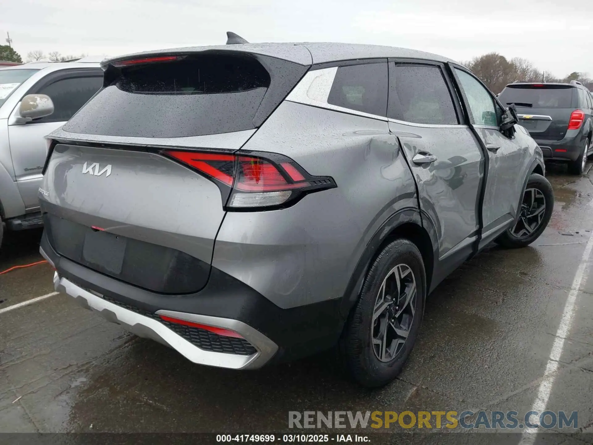 4 fotografías del automóvil dañado KNDPU3DF5S7343884 KIA SPORTAGE 2025