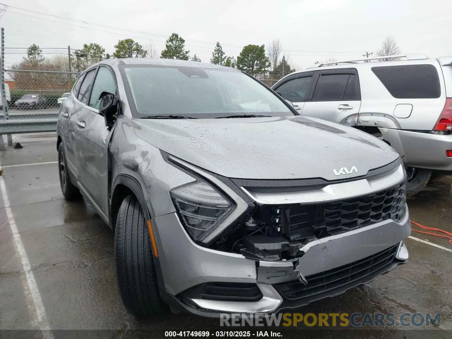6 fotografías del automóvil dañado KNDPU3DF5S7343884 KIA SPORTAGE 2025