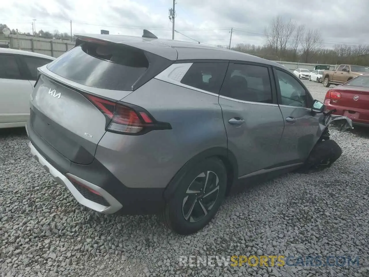 3 fotografías del automóvil dañado KNDPU3DG1S7193975 KIA SPORTAGE 2025