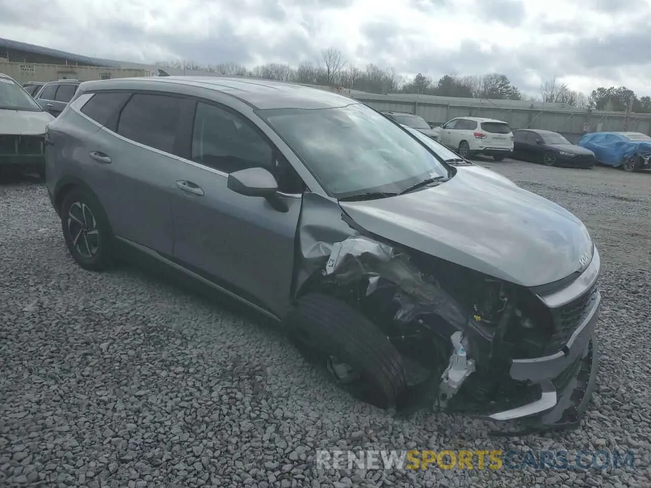 4 fotografías del automóvil dañado KNDPU3DG1S7193975 KIA SPORTAGE 2025