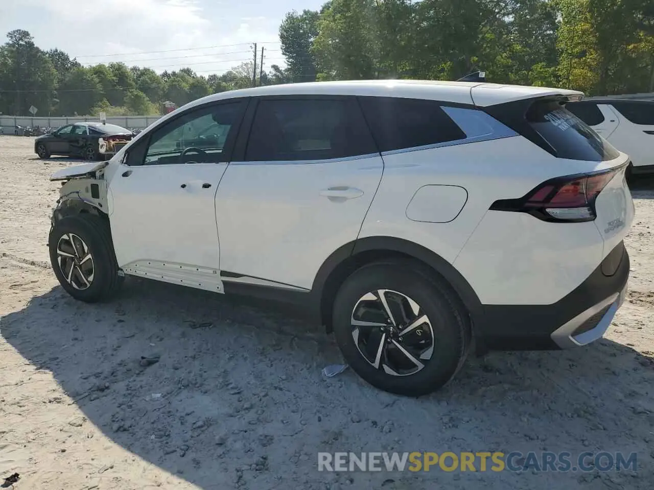 2 fotografías del automóvil dañado KNDPU3DG9S7193819 KIA SPORTAGE 2025