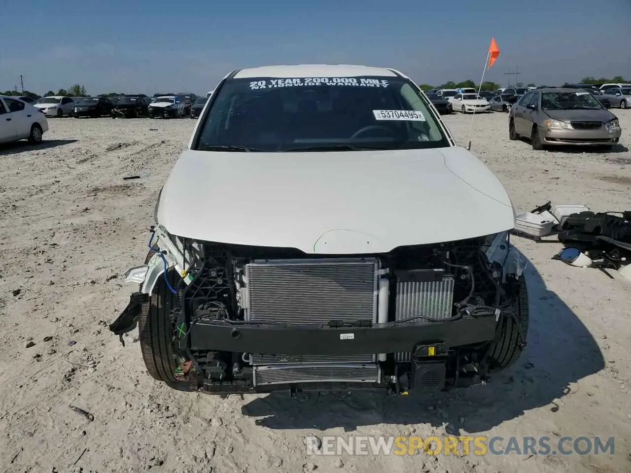 5 fotografías del automóvil dañado KNDPU3DG9S7193819 KIA SPORTAGE 2025