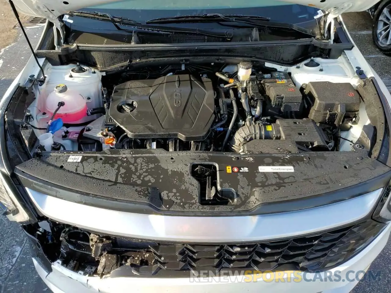 12 fotografías del automóvil dañado KNDPUCDF0S7371883 KIA SPORTAGE 2025