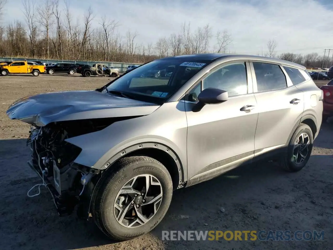 1 fotografías del automóvil dañado KNDPUCDF1S7346992 KIA SPORTAGE 2025