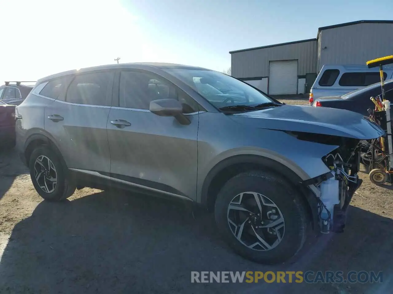 4 fotografías del automóvil dañado KNDPUCDF1S7346992 KIA SPORTAGE 2025