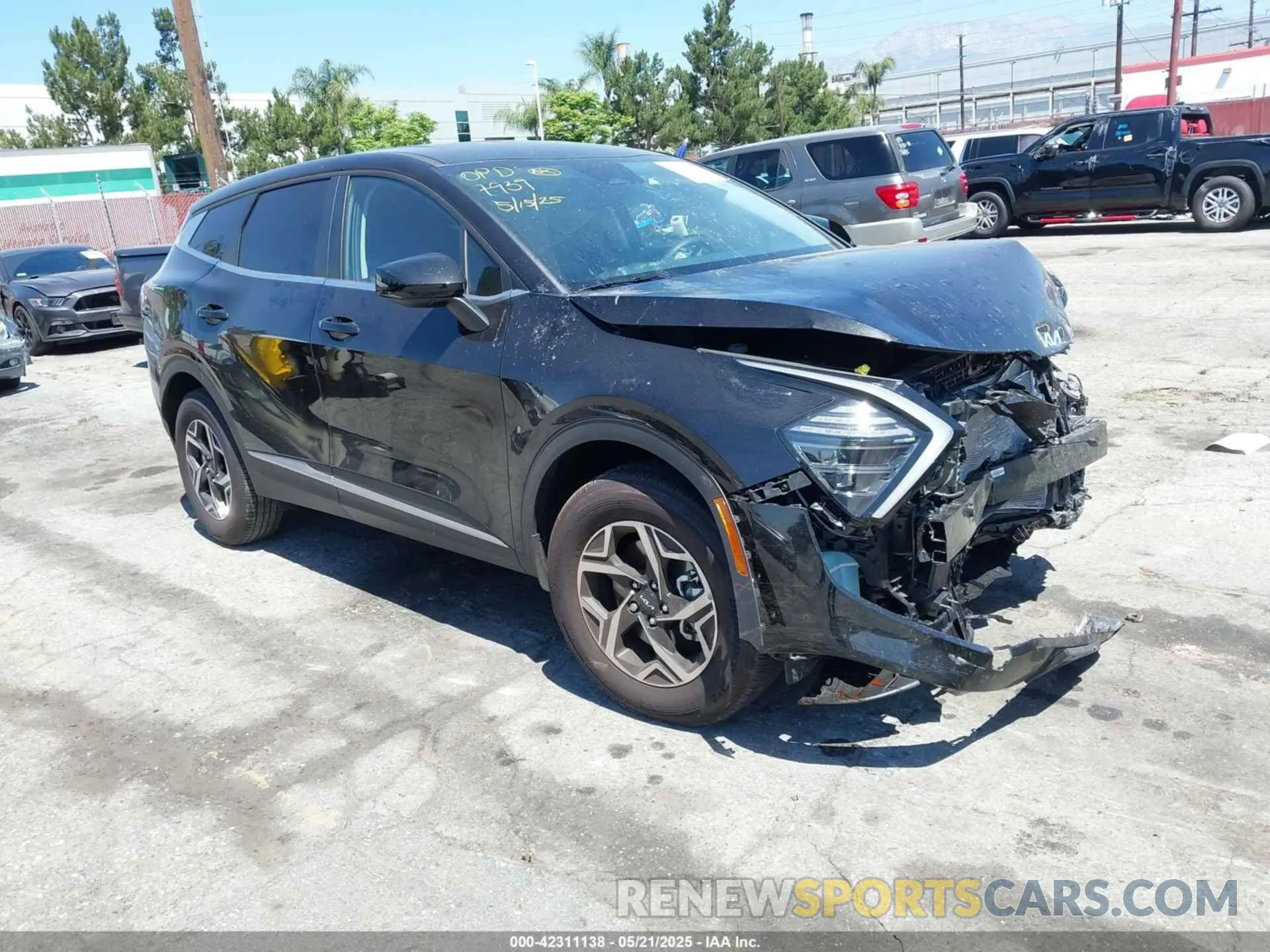 1 fotografías del automóvil dañado KNDPUCDF7S7342221 KIA SPORTAGE 2025