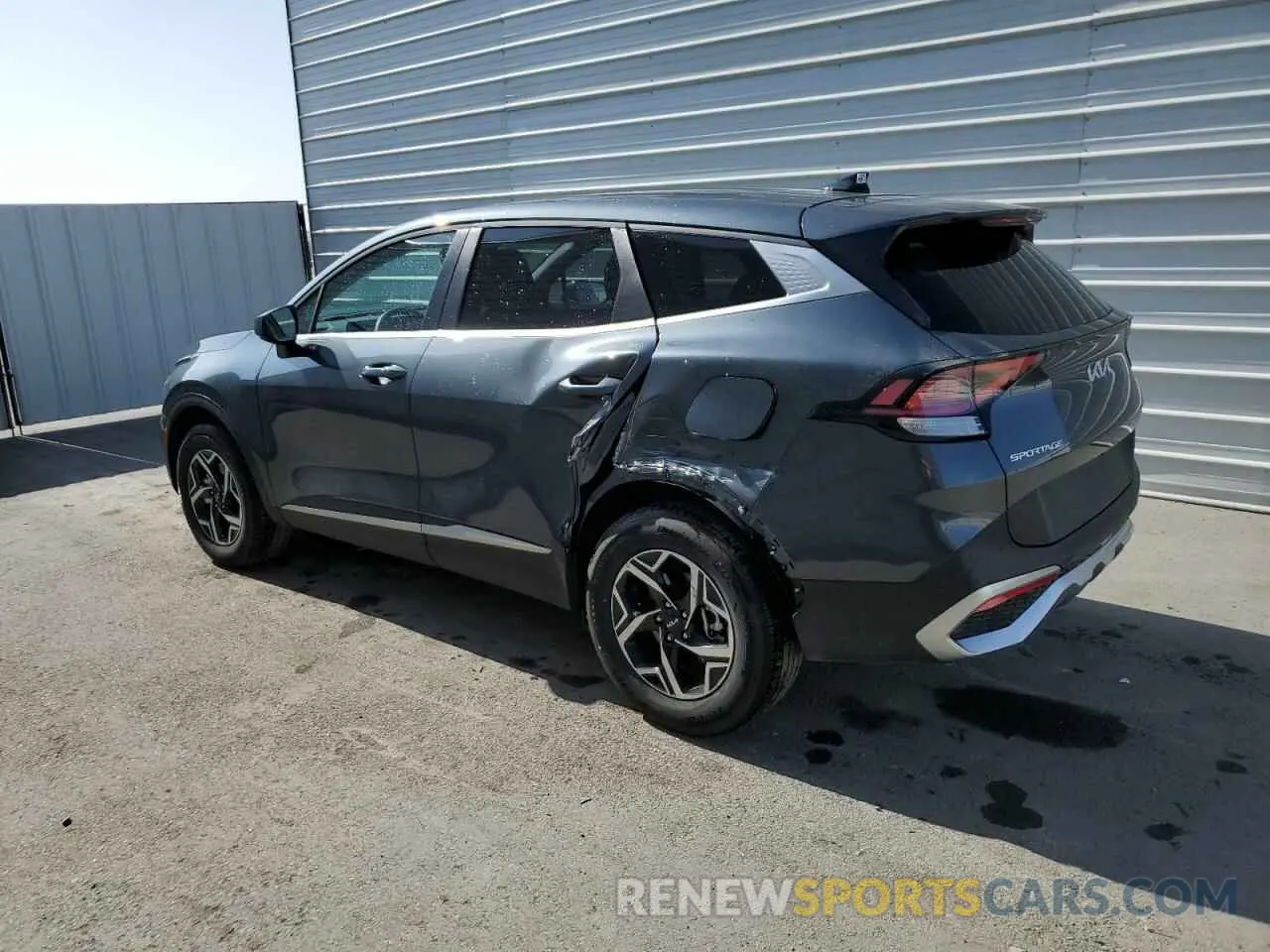 2 fotografías del automóvil dañado KNDPUCDF8S7387880 KIA SPORTAGE 2025