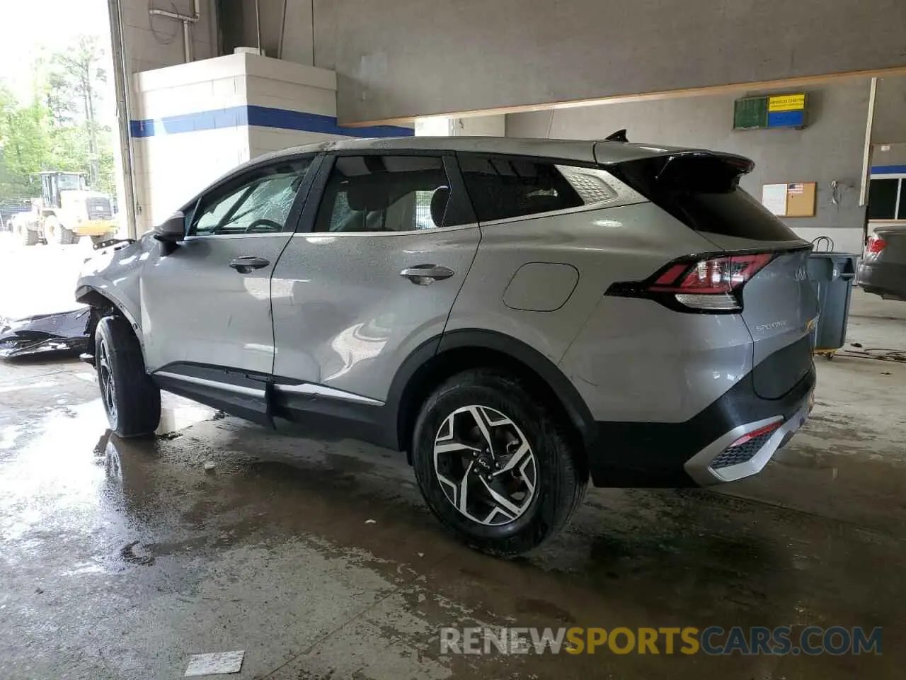 2 fotografías del automóvil dañado KNDPUCDF9S7371414 KIA SPORTAGE 2025
