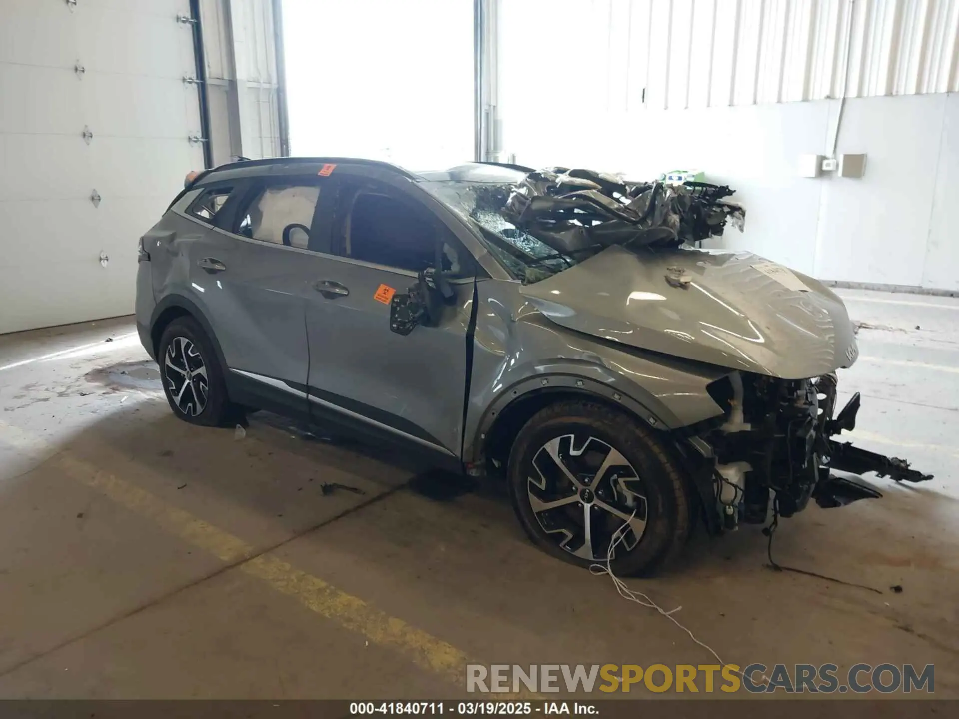 1 fotografías del automóvil dañado KNDPV3DF7S7334665 KIA SPORTAGE 2025