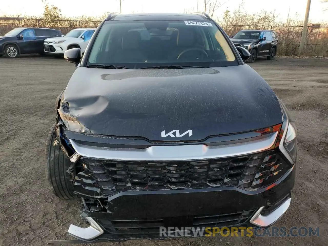 5 fotografías del automóvil dañado KNDPVCDFXS7339973 KIA SPORTAGE 2025