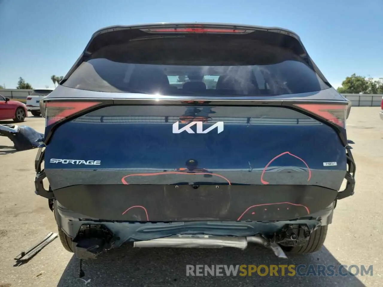 6 fotografías del automóvil dañado KNDPVCDG4S7179372 KIA SPORTAGE 2025