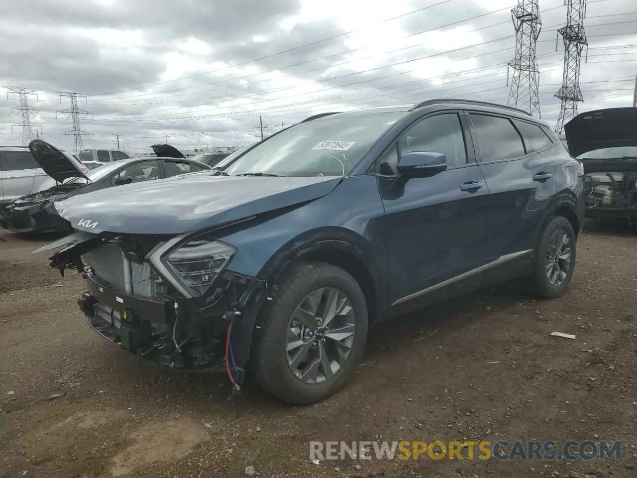 1 fotografías del automóvil dañado KNDPXCDG3S7200335 KIA SPORTAGE 2025