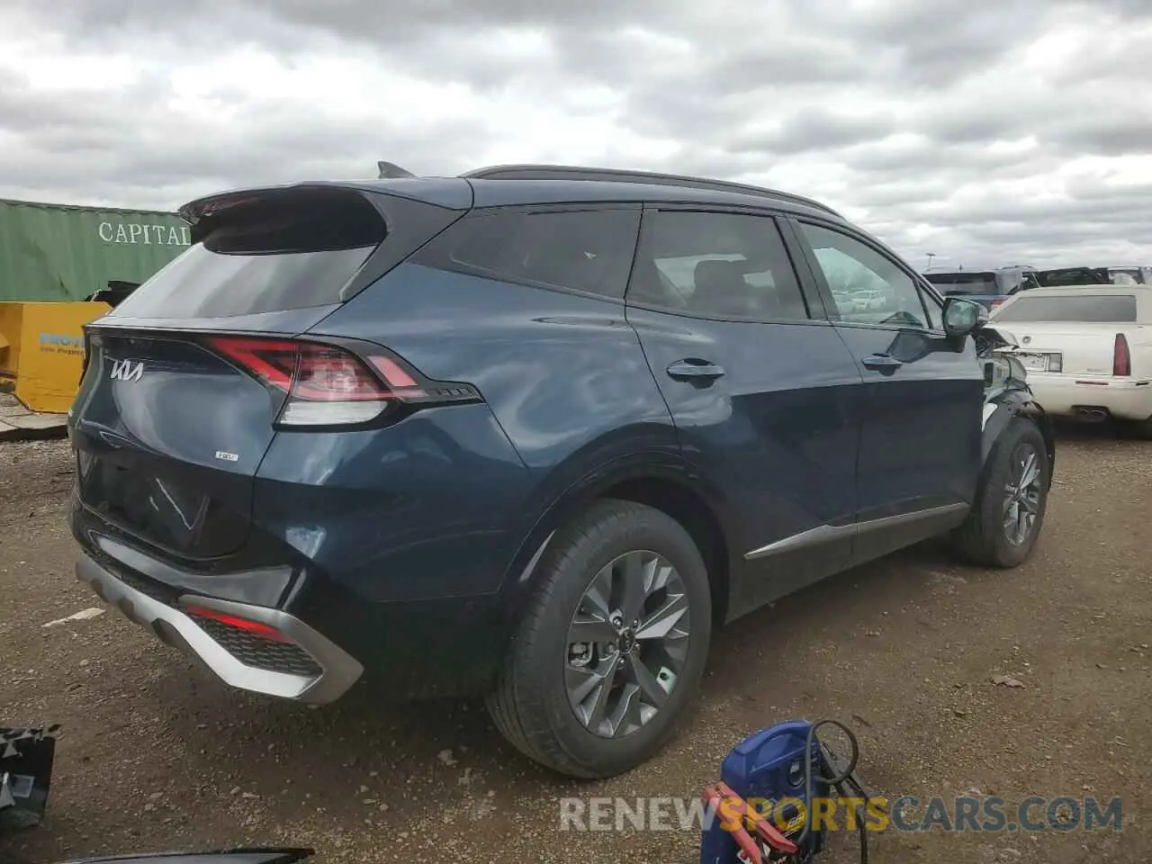 3 fotografías del automóvil dañado KNDPXCDG3S7200335 KIA SPORTAGE 2025