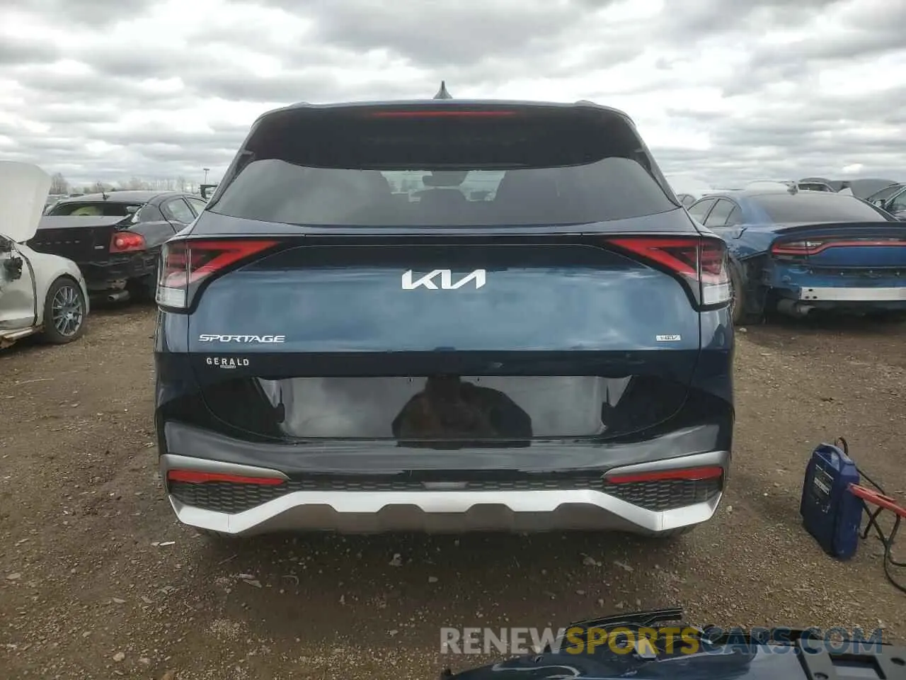 6 fotografías del automóvil dañado KNDPXCDG3S7200335 KIA SPORTAGE 2025