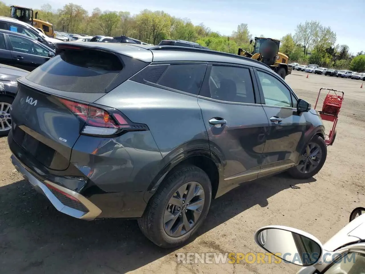 3 fotografías del automóvil dañado KNDPXCDG5S7202961 KIA SPORTAGE 2025