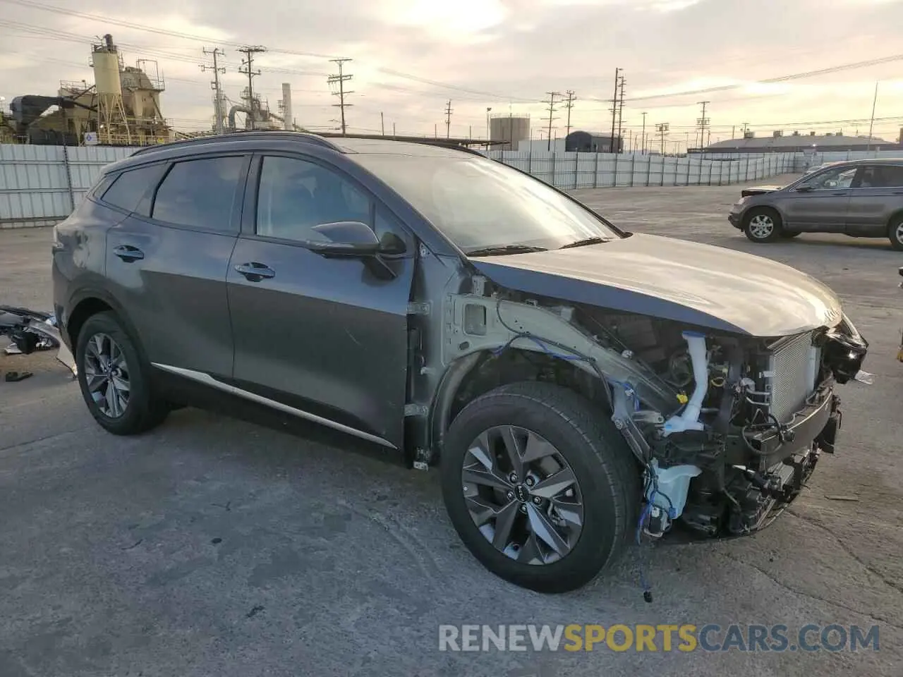 4 fotografías del automóvil dañado KNDPXCDG7S7184396 KIA SPORTAGE 2025