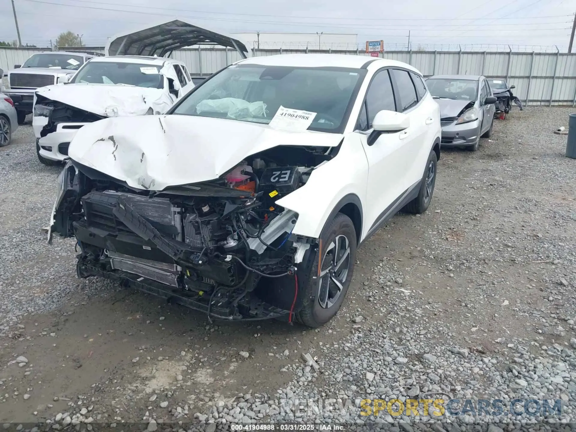 6 fotografías del automóvil dañado KNDPU3AG0P7091630 KIA SPORTAGE HYBRID 2023