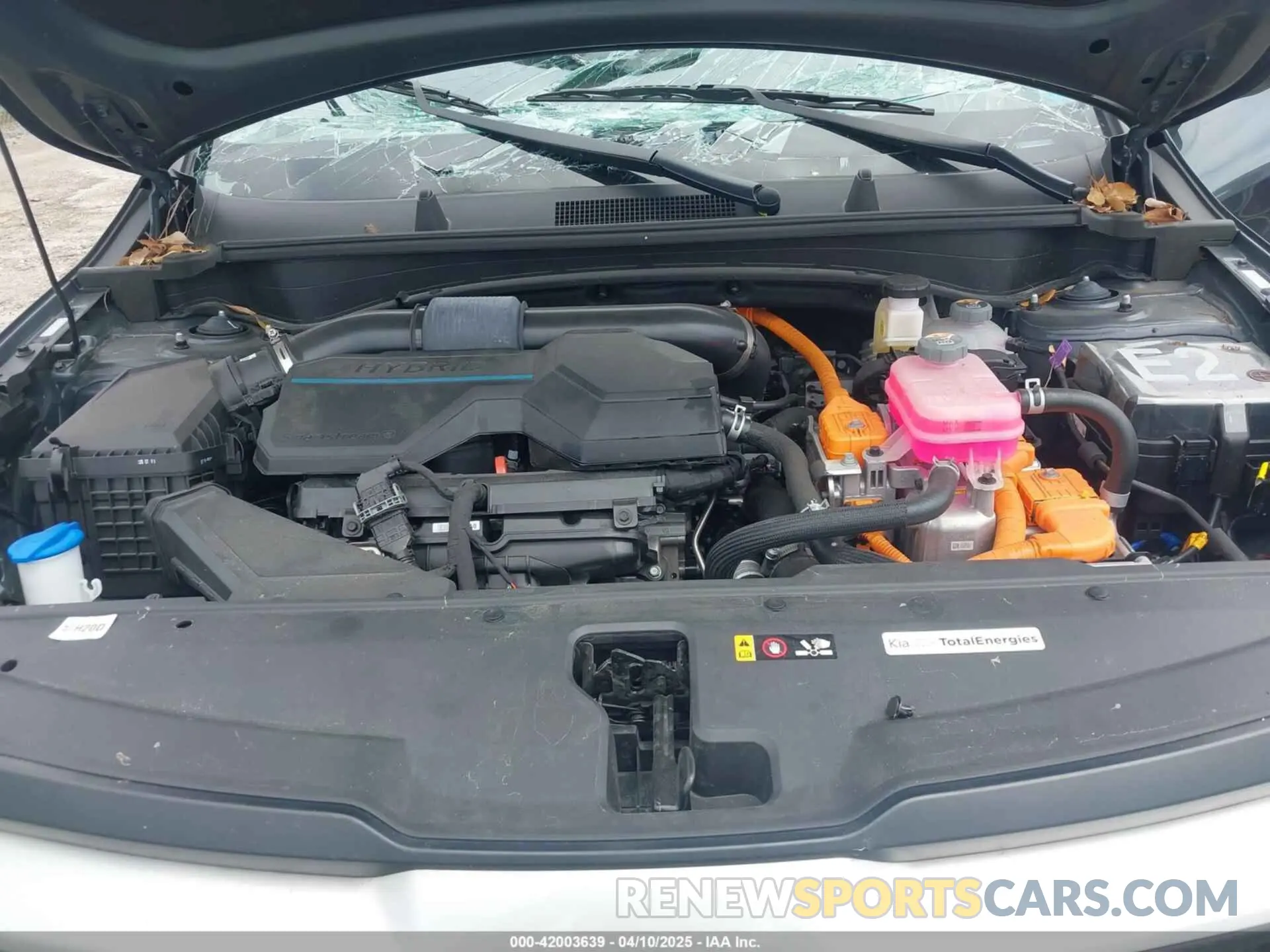10 fotografías del automóvil dañado KNDPU3AG3P7098586 KIA SPORTAGE HYBRID 2023