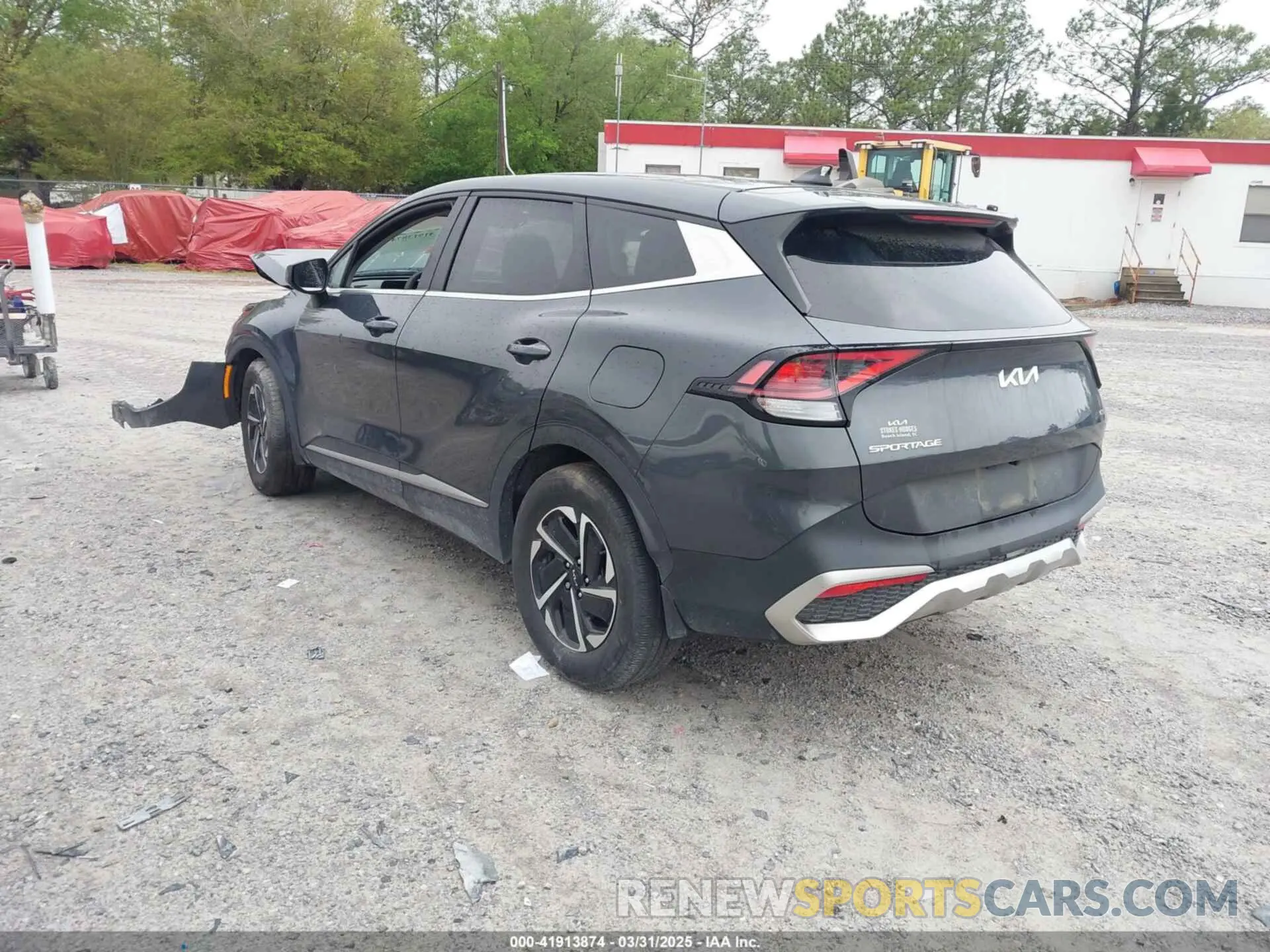 3 fotografías del automóvil dañado KNDPU3AG7P7073593 KIA SPORTAGE HYBRID 2023