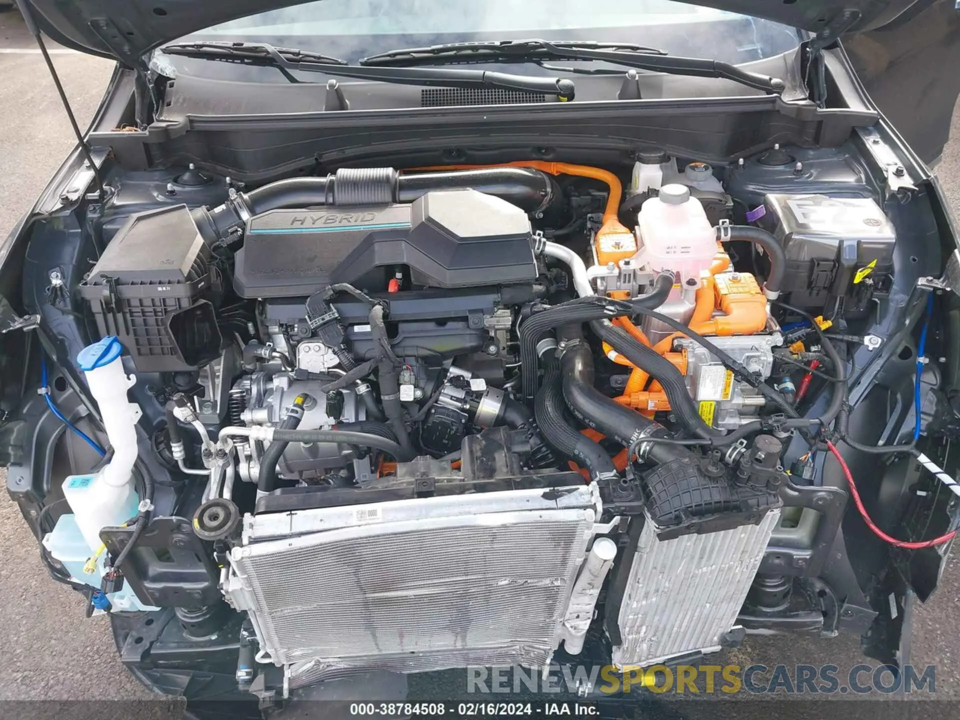 10 fotografías del automóvil dañado KNDPUCAG1P7113974 KIA SPORTAGE HYBRID 2023