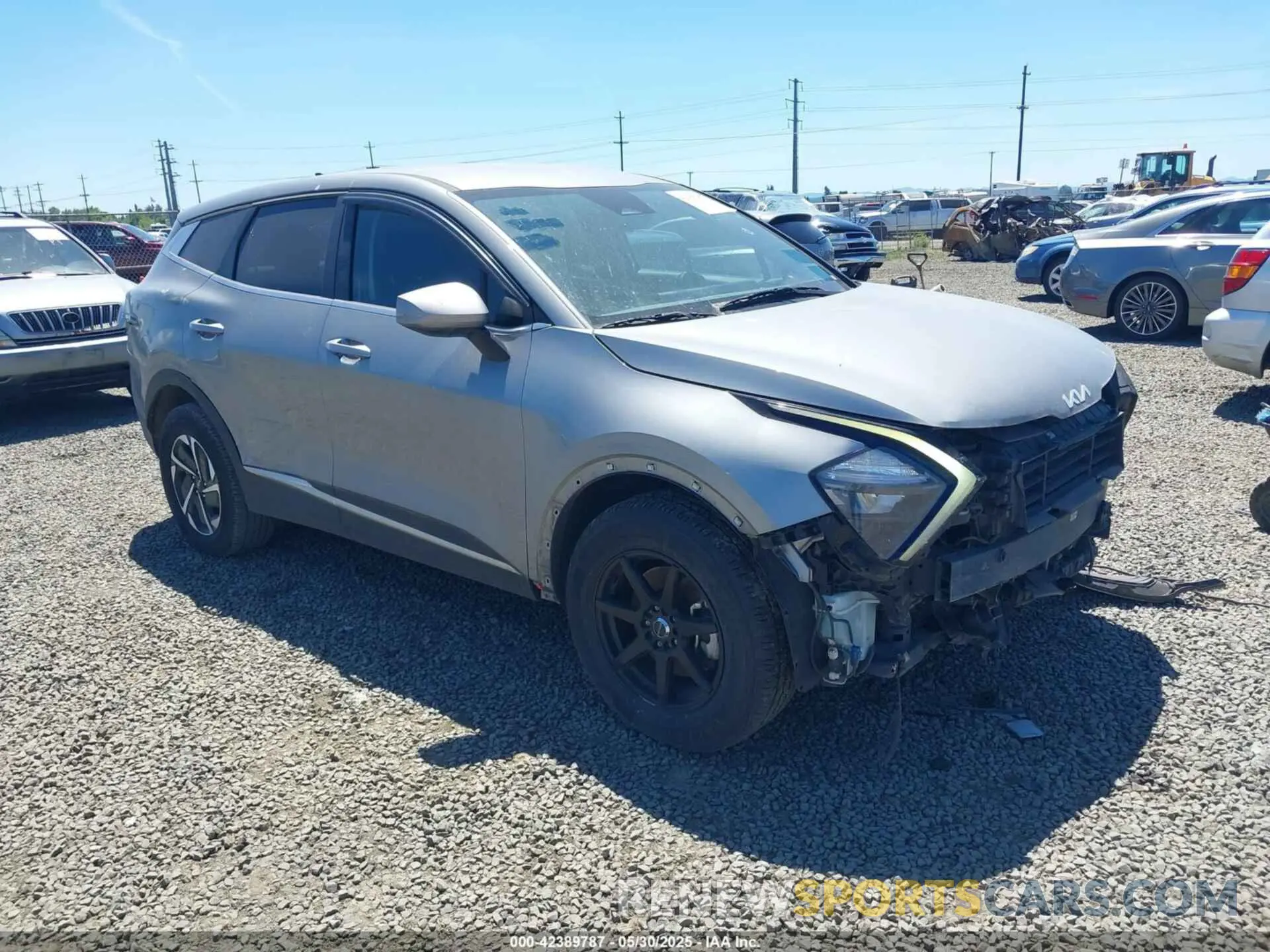 1 fotografías del automóvil dañado KNDPUCAG2P7014953 KIA SPORTAGE HYBRID 2023