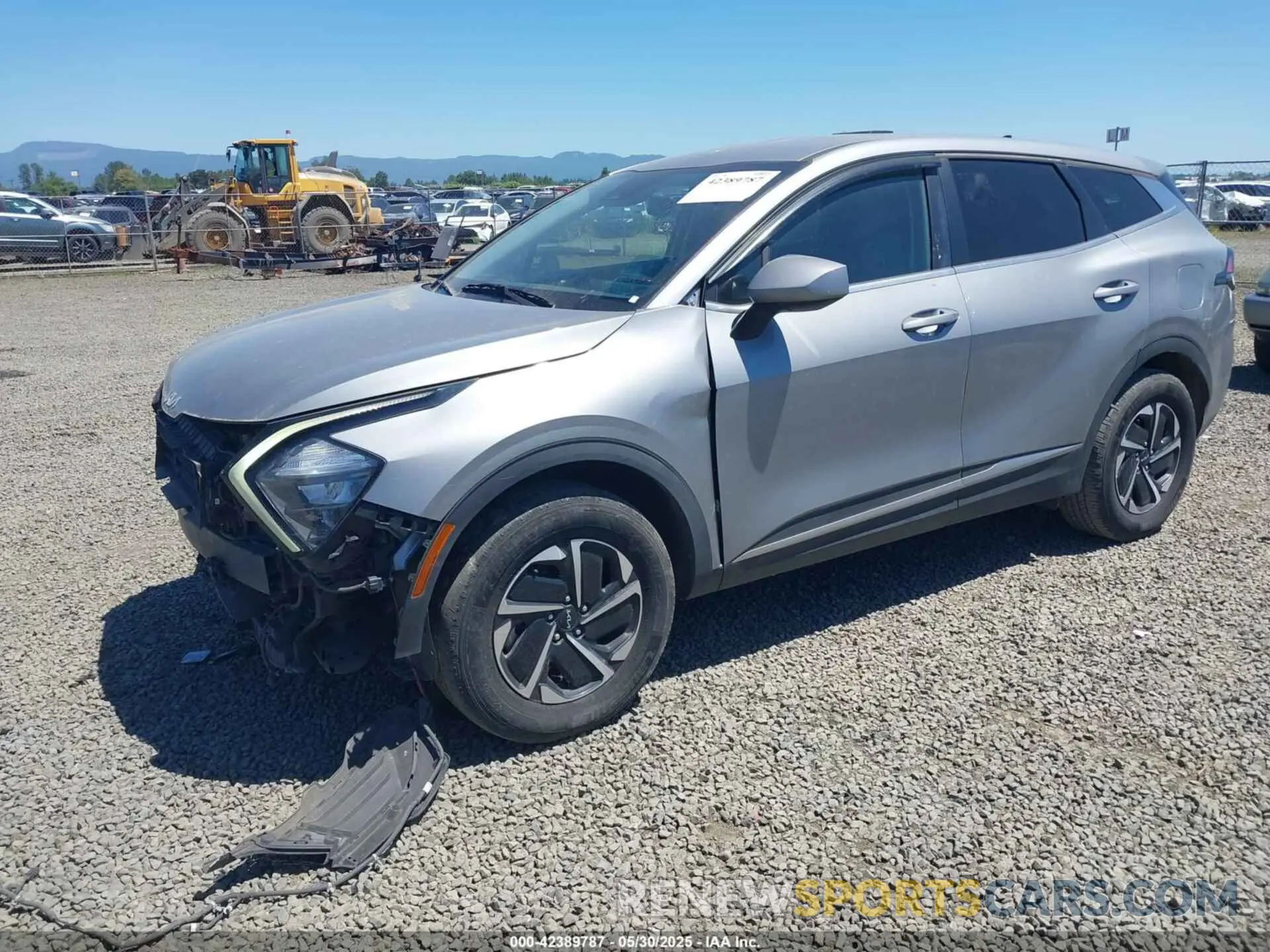 2 fotografías del automóvil dañado KNDPUCAG2P7014953 KIA SPORTAGE HYBRID 2023